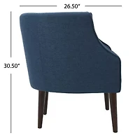 Brandi Tufted Upholstered Club Chair