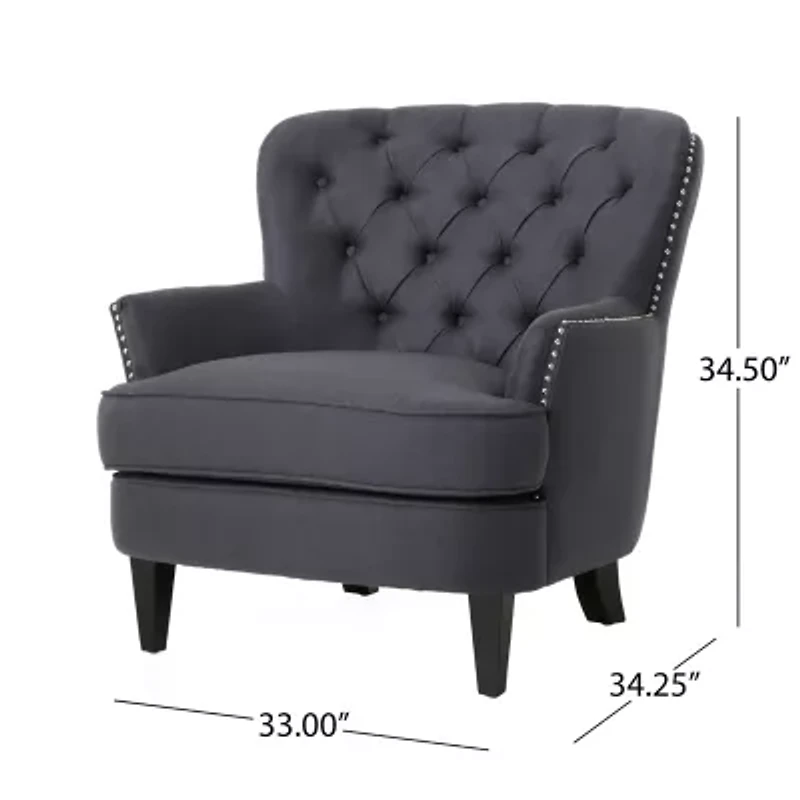 Correia 2-pc. Tufted Upholstered Club Chair