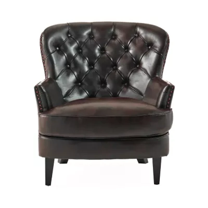 Tafton Tufted Upholstered Club Chair