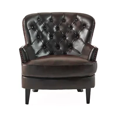 Tafton Tufted Upholstered Club Chair