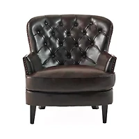 Tafton Tufted Upholstered Club Chair