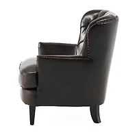 Tafton Tufted Upholstered Club Chair