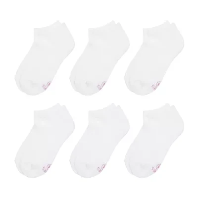 Hanes Ultimate Little & Big Girls 6 Pair Low Cut Socks