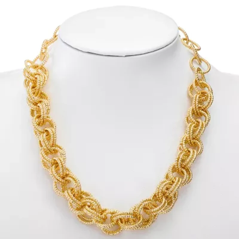 Monet Jewelry Womens 18 Inch Collar Necklace