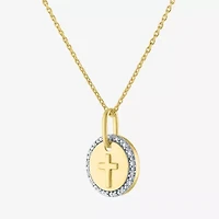 YES, PLEASE! 2-pc. Diamond-Accent Necklace Set in 14K Gold Over Silver
