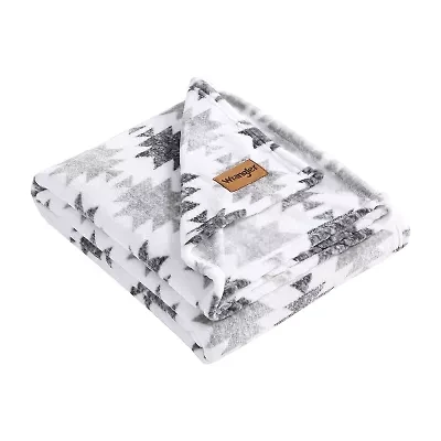 Wrangler Canyon Ikat Washable Lightweight Throw