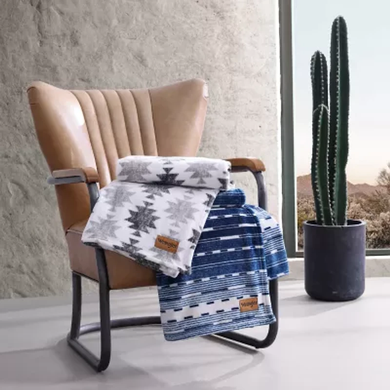 Wrangler Canyon Ikat Washable Lightweight Throw