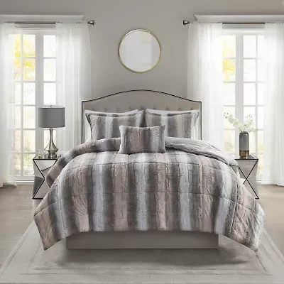 Madison Park Marselle 4-pc. Midweight Comforter Set