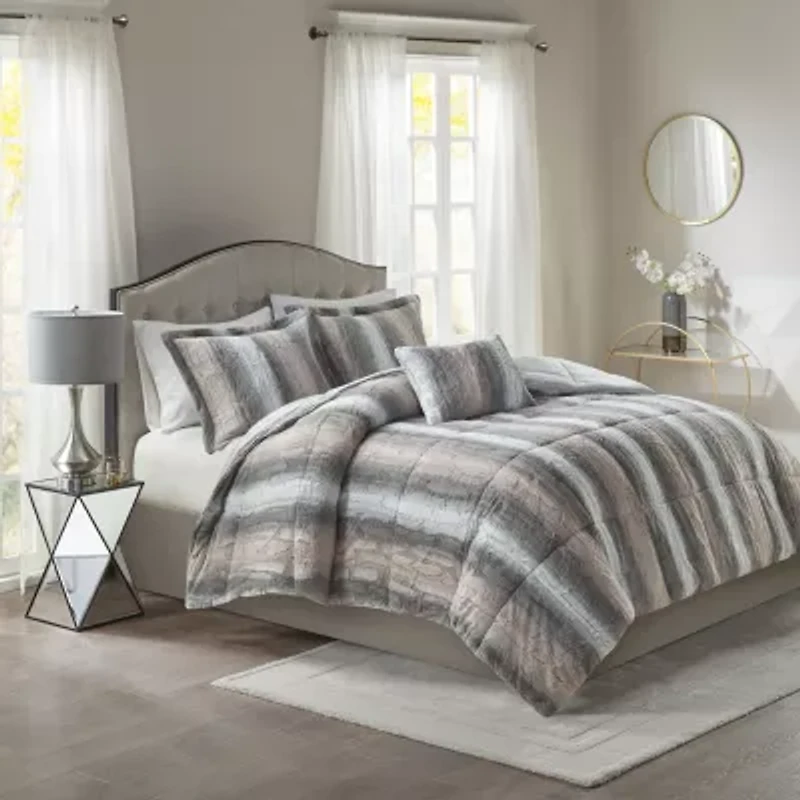 Madison Park Marselle 4-pc. Midweight Comforter Set