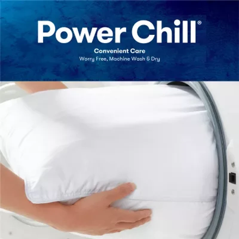 Serta® Power Chill 2 Pack Soft Density Bed Pillow