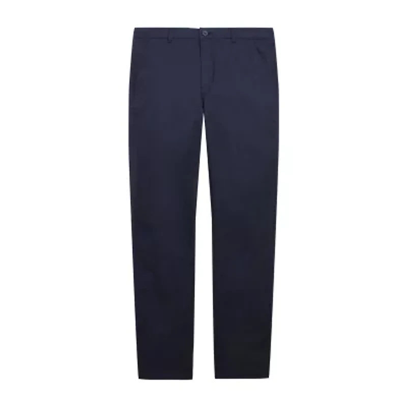 IZOD Mens Regular Fit Flat Front Pant