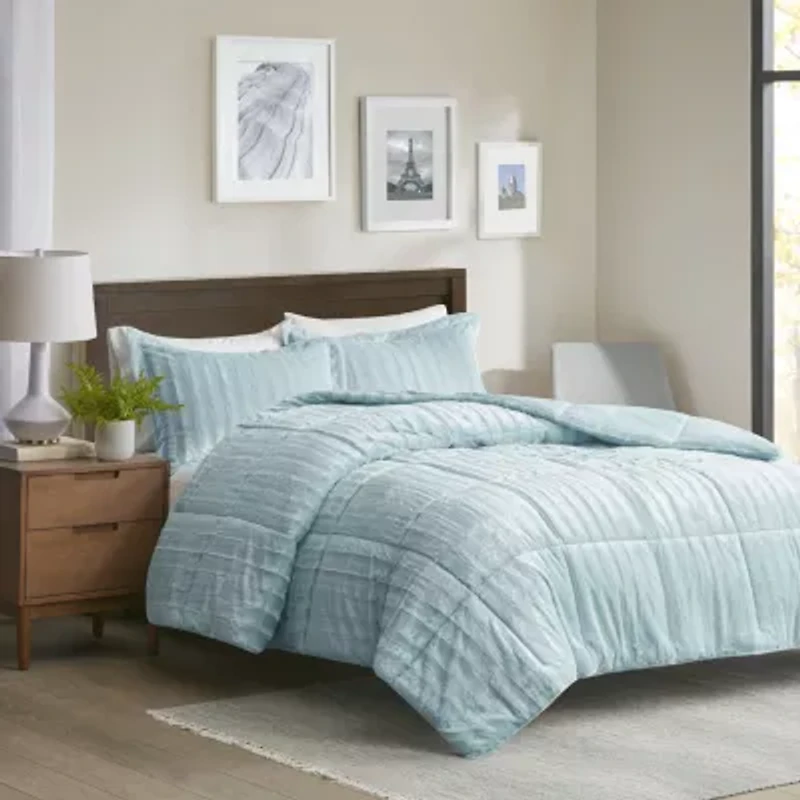 Madison Park York 3-pc. Midweight Comforter Set