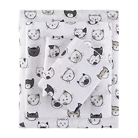 Intelligent Design Cozy Soft Print Flannel Deep Pocket Sheet Set