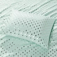 Intelligent Design Metallic Dot Printed Sheet Set