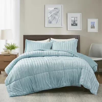 Madison Park York 3-pc. Midweight Comforter Set