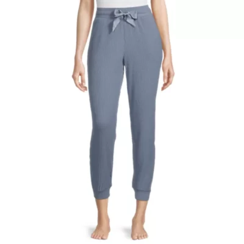 Ambrielle Womens Waffle Pajama Pants