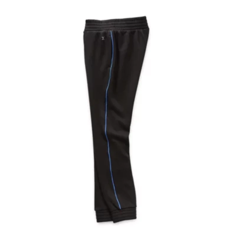 Xersion Little & Big Girls Mid Rise Cuffed Fleece Jogger Pant