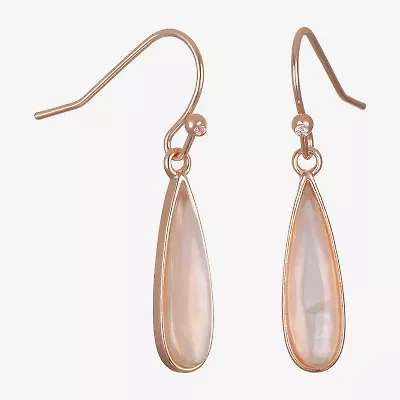 Bijoux Bar Delicates Womens Pear Drop Earrings
