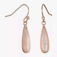 Bijoux Bar Delicates Womens Pear Drop Earrings