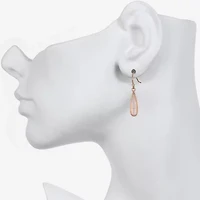 Bijoux Bar Delicates Womens Pear Drop Earrings