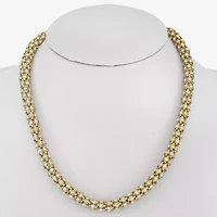 Monet Jewelry Womens Orange 18 Inch Collar Necklace