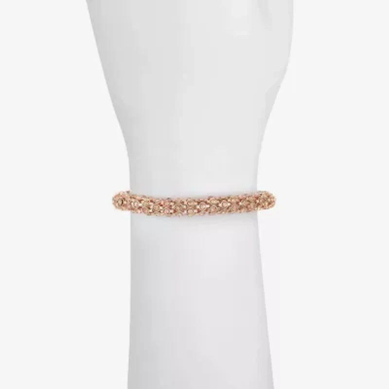 Monet Jewelry Womens Orange Stretch Bracelet