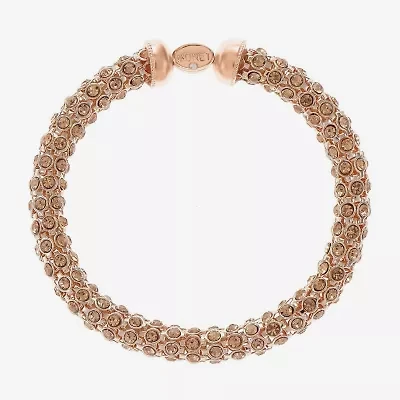 Monet Jewelry Womens Orange Stretch Bracelet