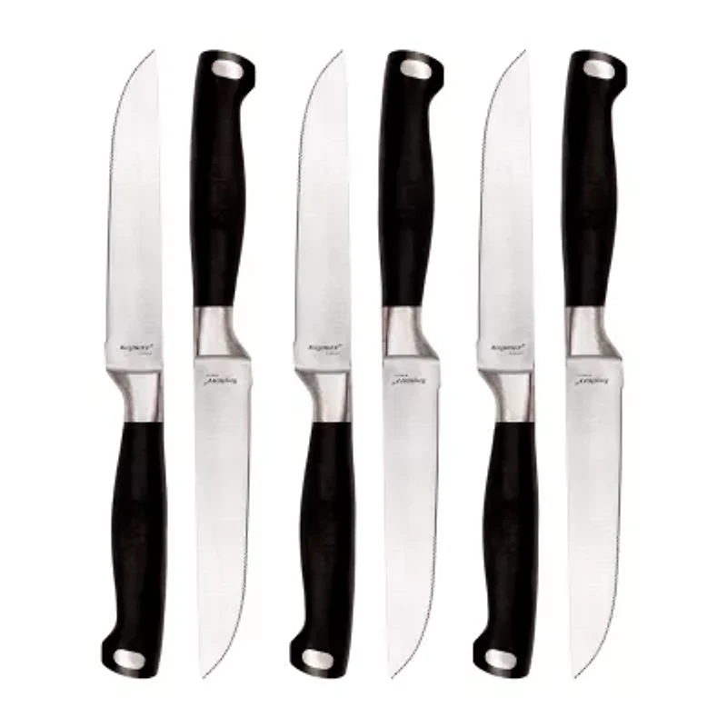 BergHOFF Bistro 7-pc. Steak Knife Set with Wooden Case