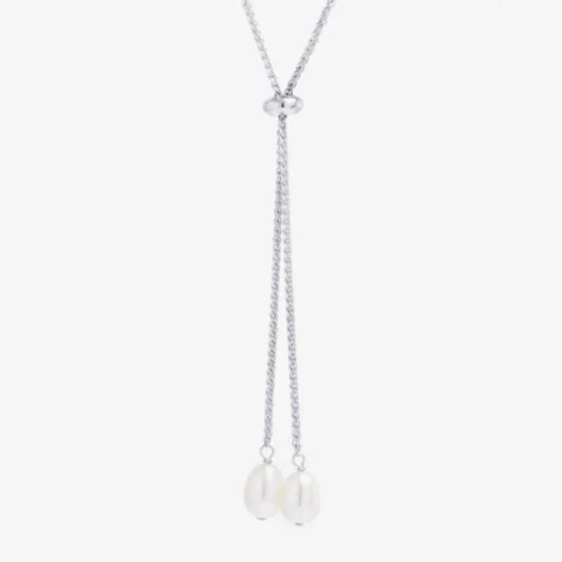 Silver Reflections Bolo Womens Pure Silver Over Brass 24 Inch Y Necklace