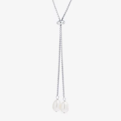Silver Reflections Bolo Womens Pure Silver Over Brass 24 Inch Y Necklace