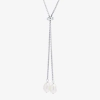 Silver Reflections Bolo Womens Pure Silver Over Brass 24 Inch Y Necklace