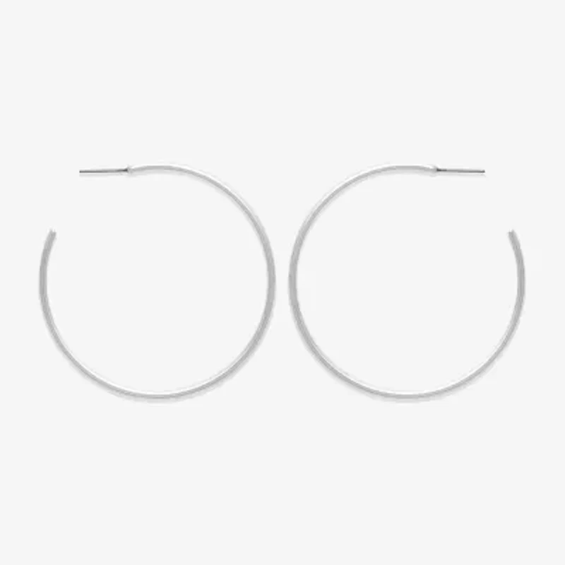 Mixit Womens 50.8mm Hypoallergenic Hoop Earrings