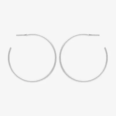 Mixit Womens 50.8mm Hypoallergenic Hoop Earrings