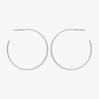Mixit Womens 50.8mm Hypoallergenic Hoop Earrings