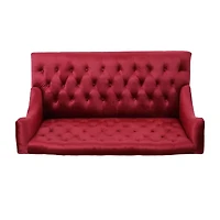 Leora Curved Slope-Arm Upholstered Loveseat