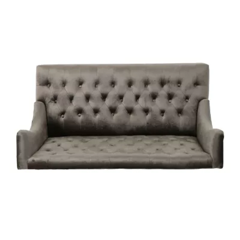 Leora Curved Slope-Arm Upholstered Loveseat