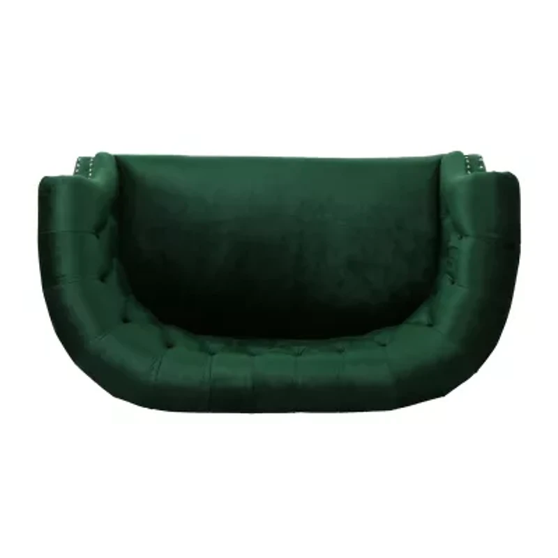 Milani Track-Arm Upholstered Loveseat