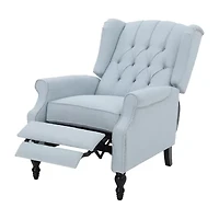 Walter Tufted Roll-Arm Recliner