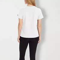 Champion Womens Crew Neck Short Sleeve Active T-Shirt