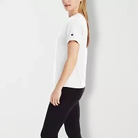 Champion Womens Crew Neck Short Sleeve Active T-Shirt