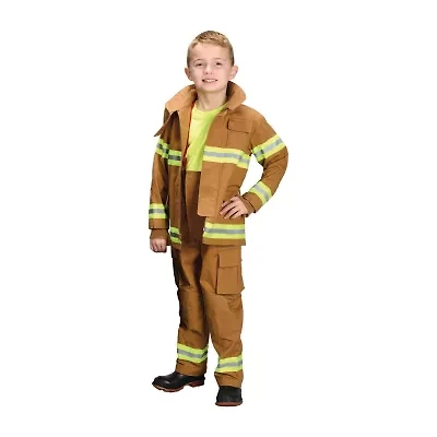 Little & Big Kid Boys Firefighter Costume