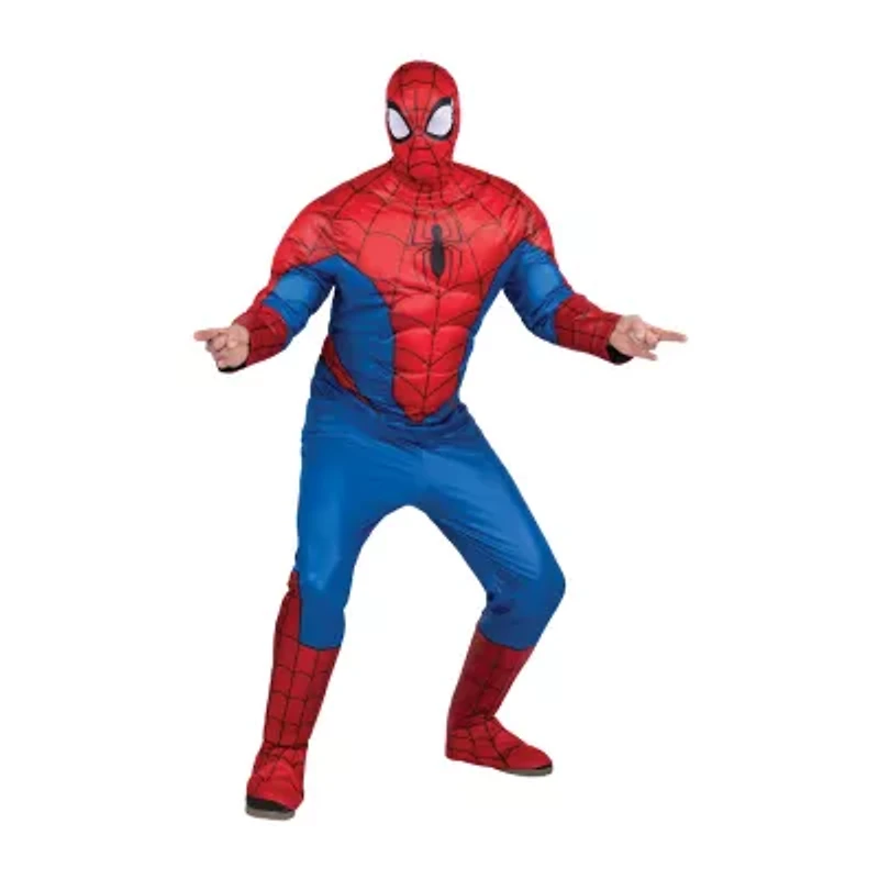 Mens Qualux Avengers Marvel Spiderman Costume
