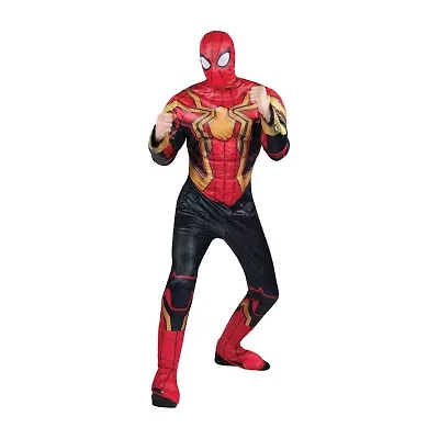 Mens Integrated Suit Qualux Avengers Marvel Spiderman Costume