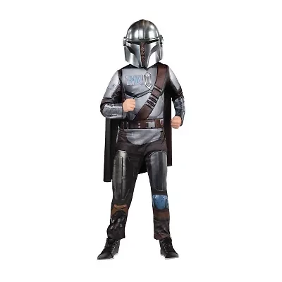 Little & Big Kid Boys The Mandalorian Light-Up Star Wars Costume