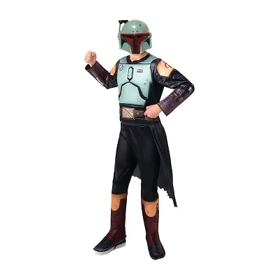 Little & Big Kid Boys Boba Fett Qualux Star Wars Costume