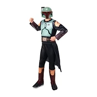 Little & Big Kid Boys Boba Fett Qualux Star Wars Costume