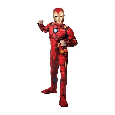 Little & Big Kid Boys Qualux Avengers Iron Man Marvel Costume