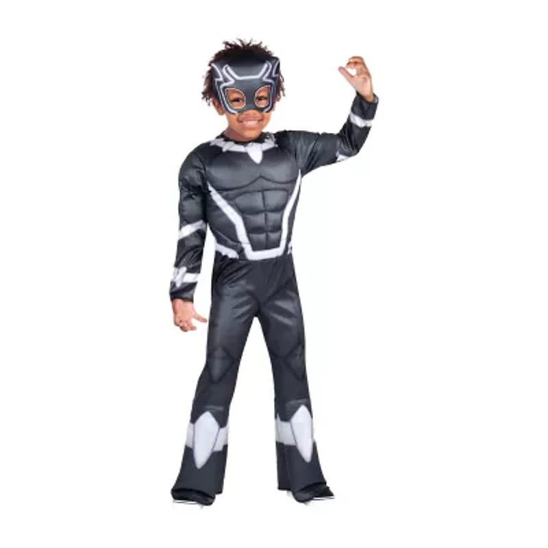 Toddler Boys Avengers Black Panther Marvel Costume