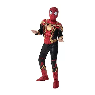 Little & Big Kid Boys Integrated Suit Qualux Avengers Marvel Spiderman Costume