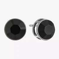 Mixit Black 10mm Stud Earrings